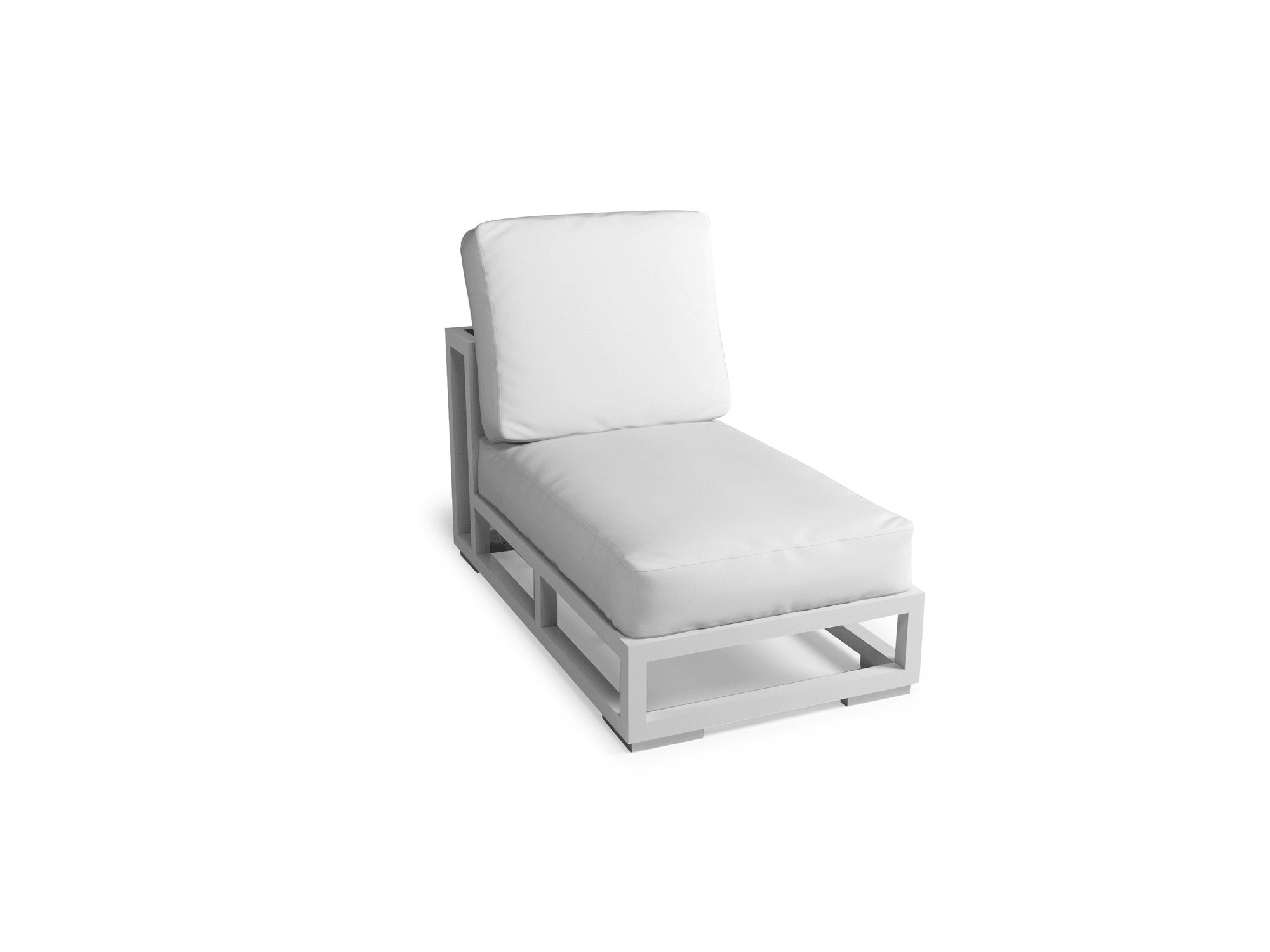 Delice Armless Chair - Euro Living Furniture