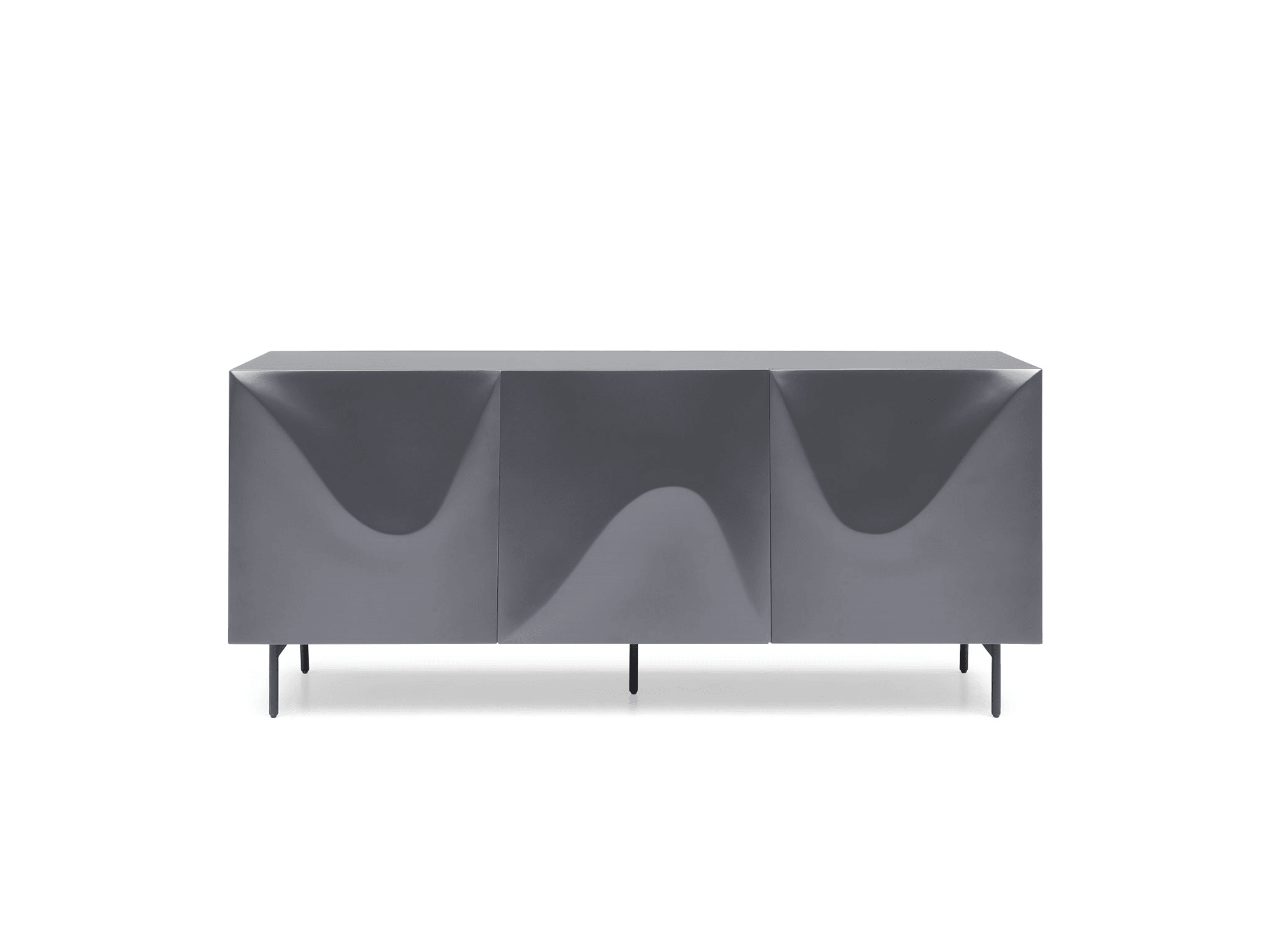 Boothman Buffet Dark Grey - Euro Living Furniture