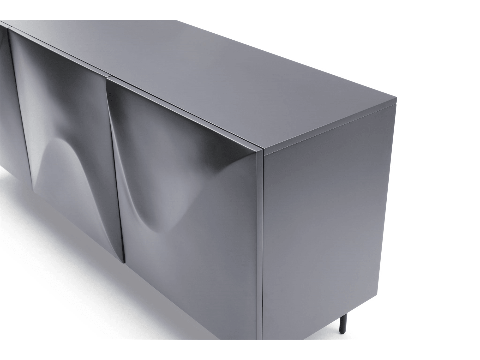 Boothman Buffet Dark Grey - Euro Living Furniture