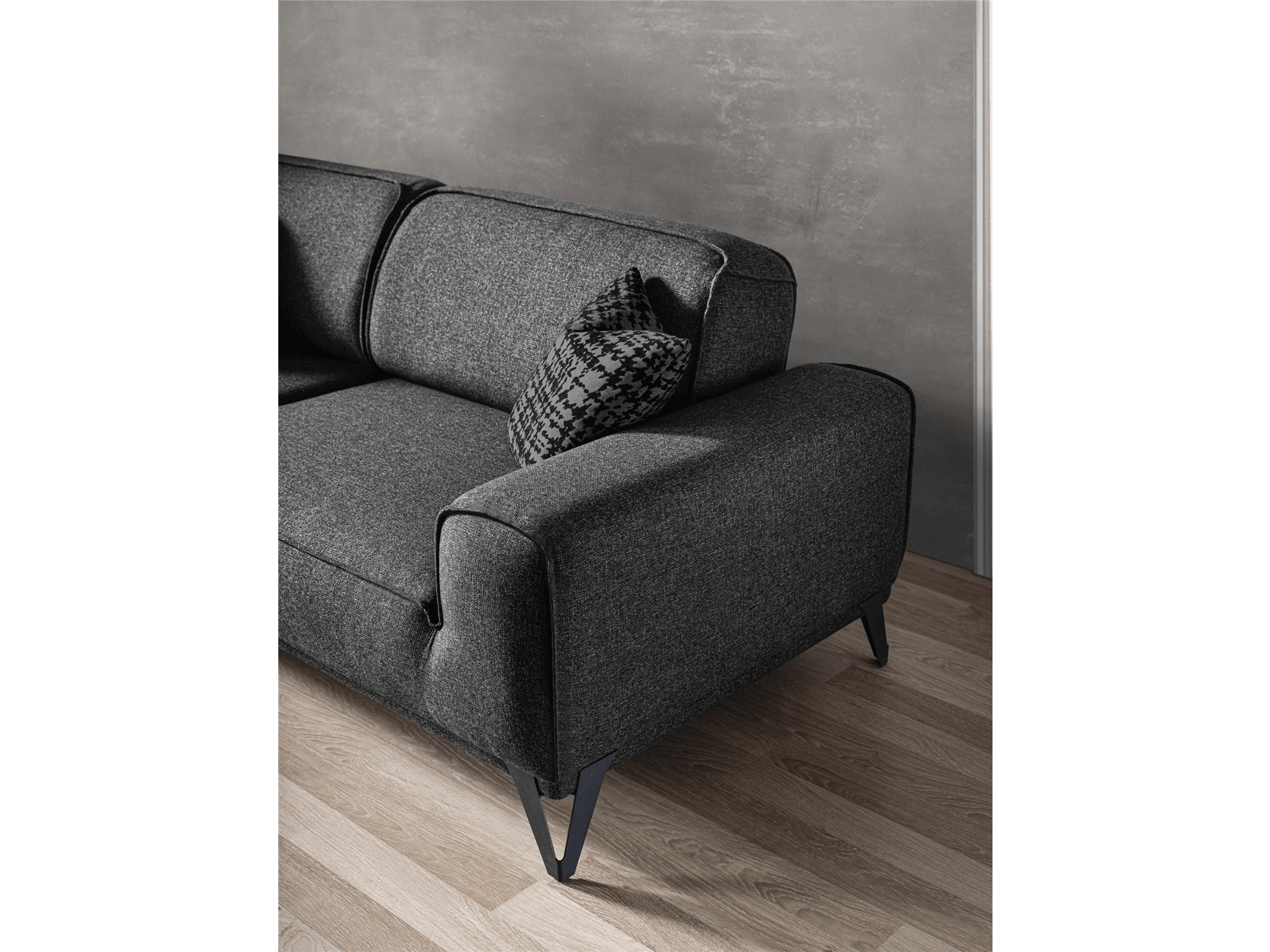 Bursa Sofa Bed Light Grey - Euro Living Furniture