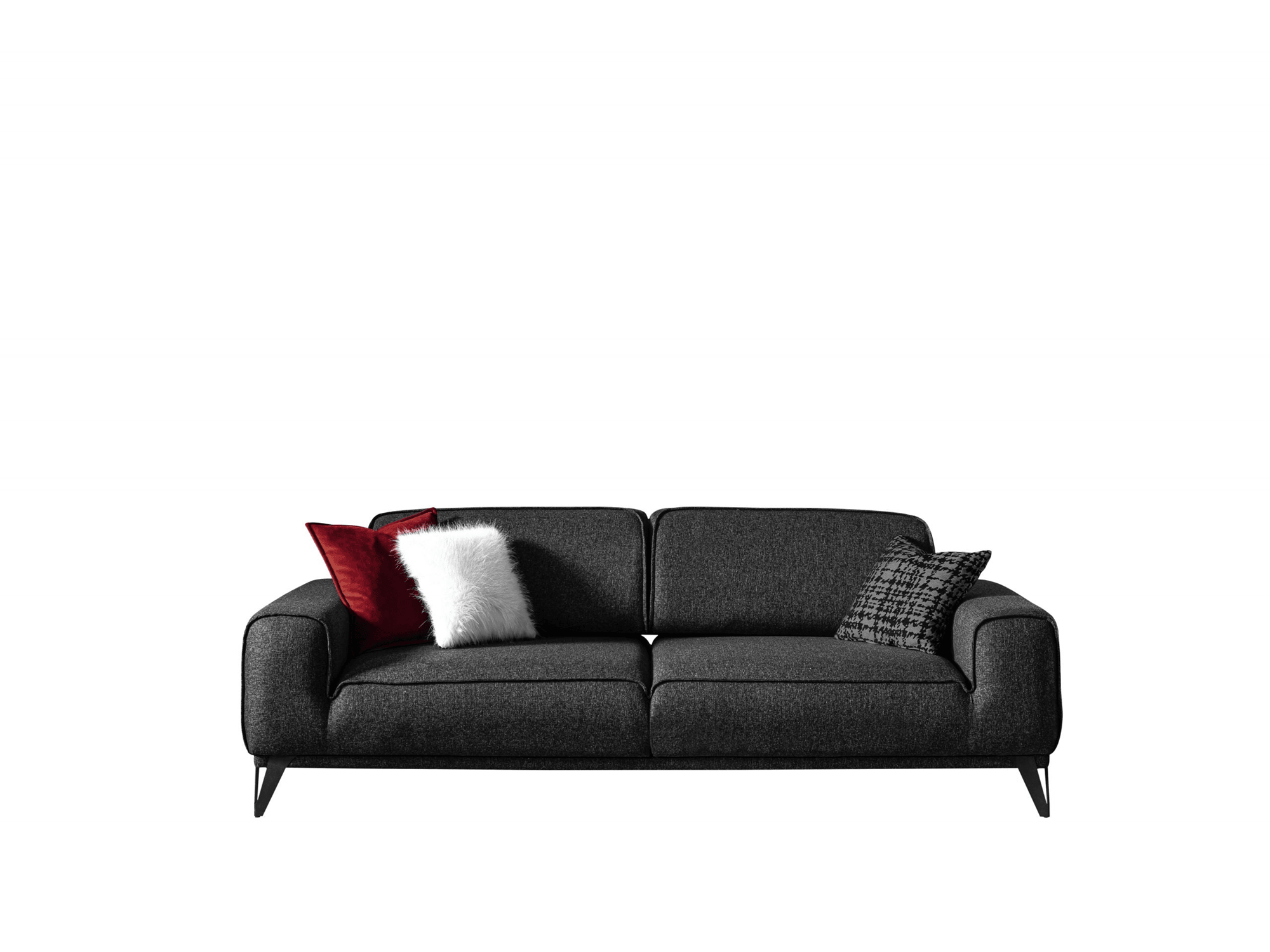 Bursa Sofa Bed Light Grey - Euro Living Furniture