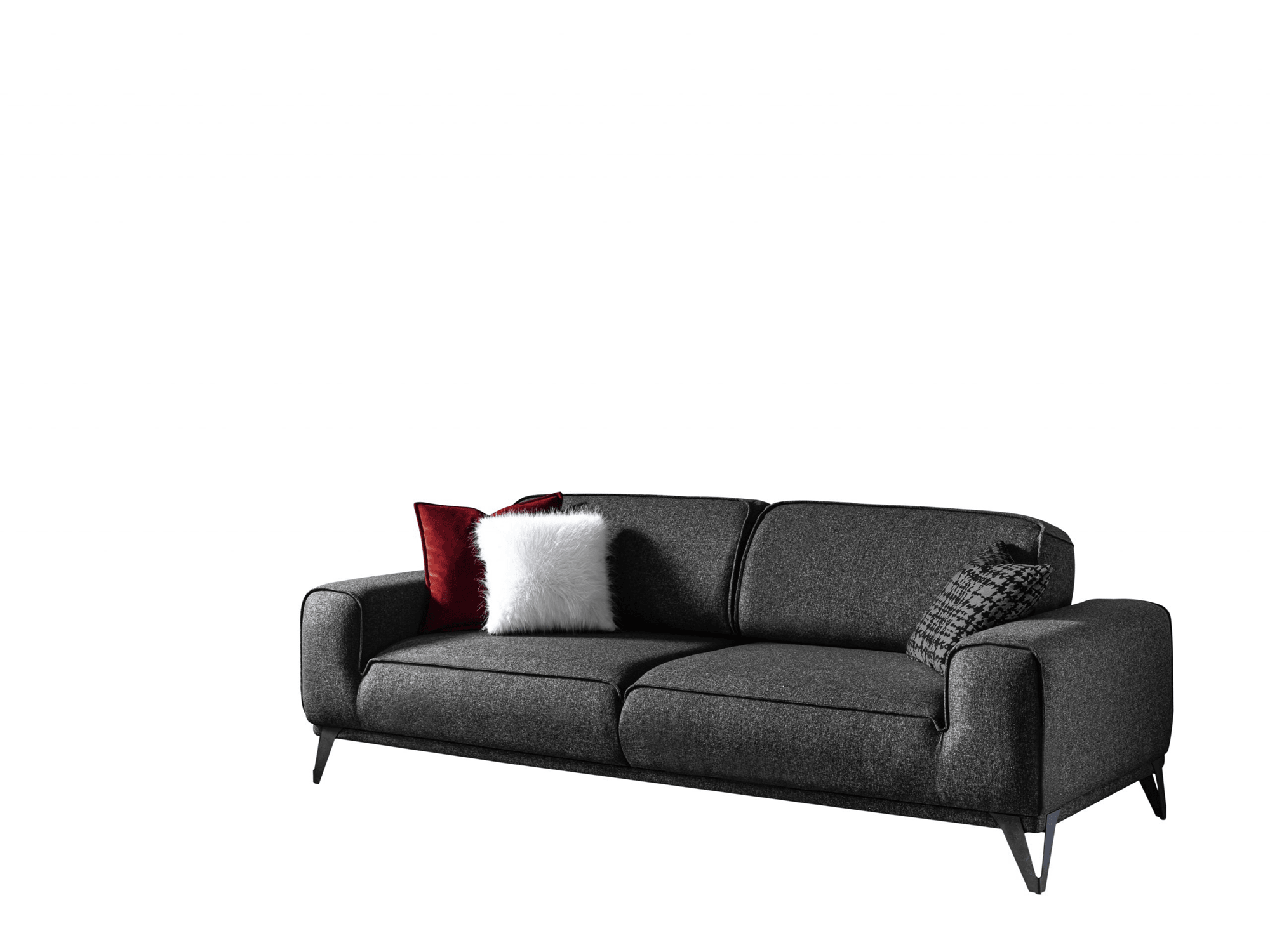 Bursa Sofa Bed Light Grey - Euro Living Furniture