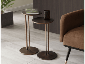 Nydia Side Table - Euro Living Furniture