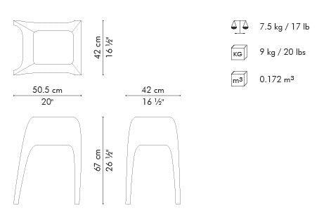 SAFARI PLANTER TALL - Euro Living Furniture