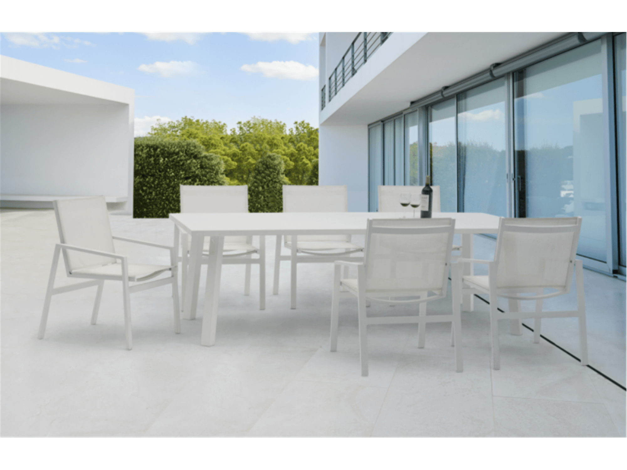 Brynne Outdoor Dining Armchair - Euro Living Furniture