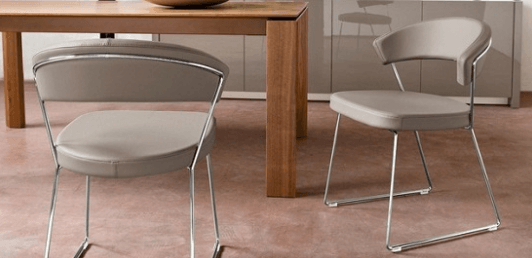 NewYork Dining Chair - Black - Euro Living Furniture