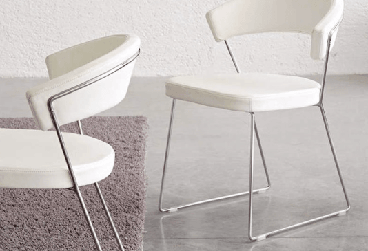 NewYork Dining Chair - Black - Euro Living Furniture