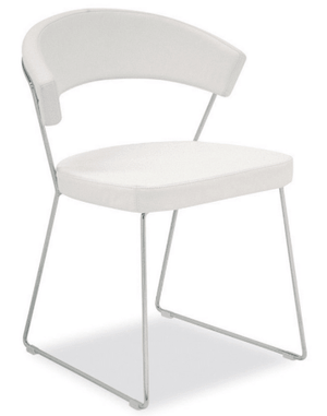 NewYork Dining Chair - Black - Euro Living Furniture