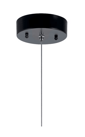 Soho 1 Light Black Pendant - Euro Living Furniture