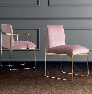 Gala Fabric Dining Chair - Euro Living Furniture