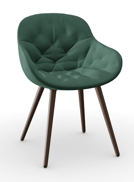 Igloo Dining Chair, Tufted - Euro Living Furniture