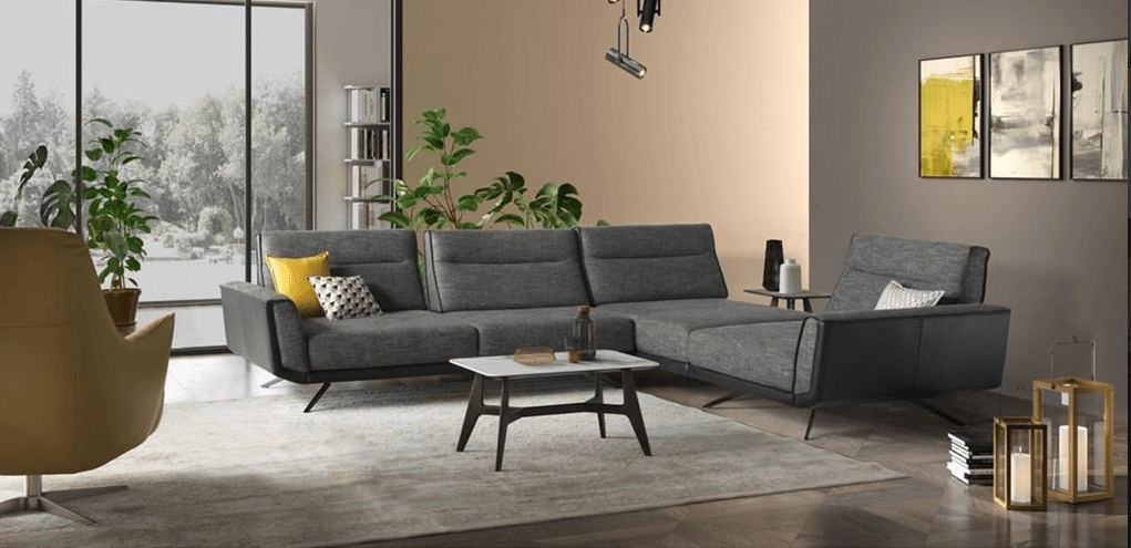 Sabilla Sectional BY Natuzzi S.P.A - Euro Living Furniture