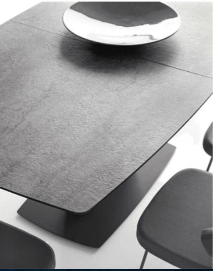 Athos Dining table By Calligaris  59" / 71" - Euro Living Furniture