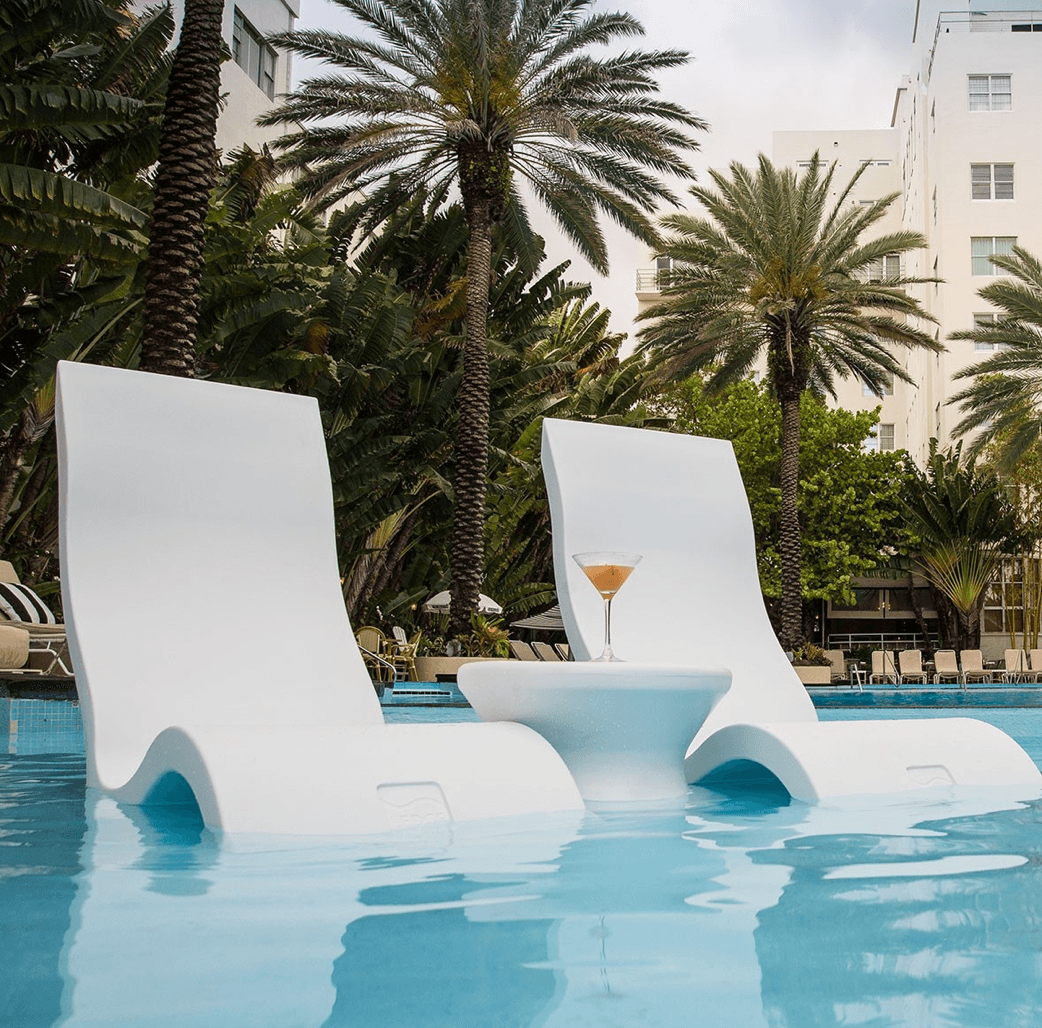 In water chaise lounge chairs deals