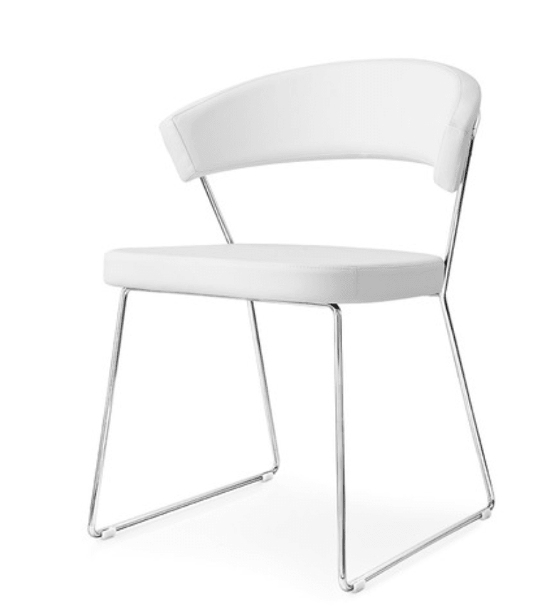 NewYork Dining Chair - Black - Euro Living Furniture