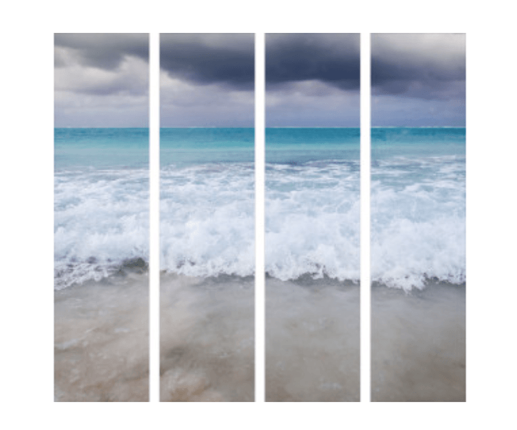 Oceans away large Wallart - Euro Living Furniture