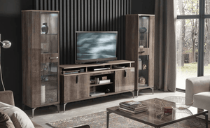 Matera Curio Cabinet - Euro Living Furniture