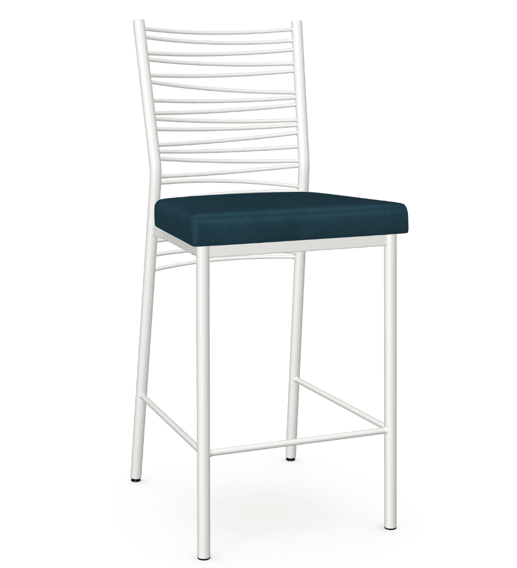 Crescent Non swivel stool - Euro Living Furniture