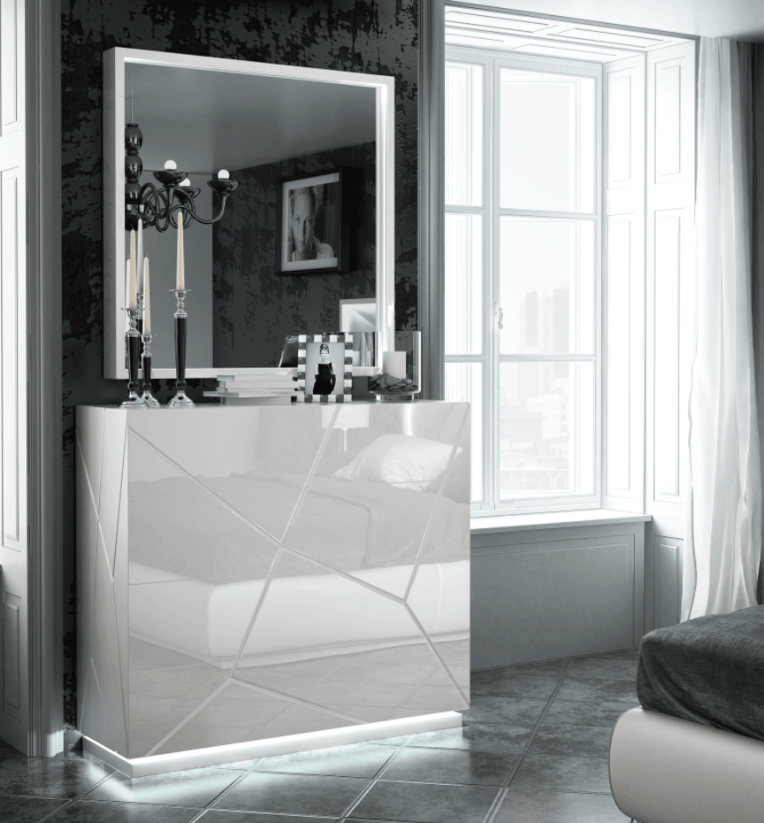 Kaia Dresser with LED (Special Order) - Euro Living Furniture