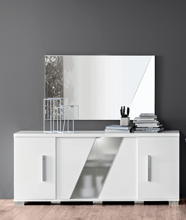 Alisa 4-Door Buffet - Euro Living Furniture