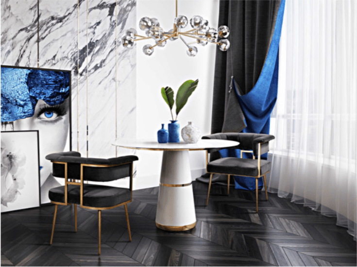 The H chair - Euro Living Furniture