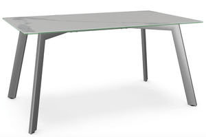 Lydia Dining Table By Amisco 60" X 36" - Euro Living Furniture