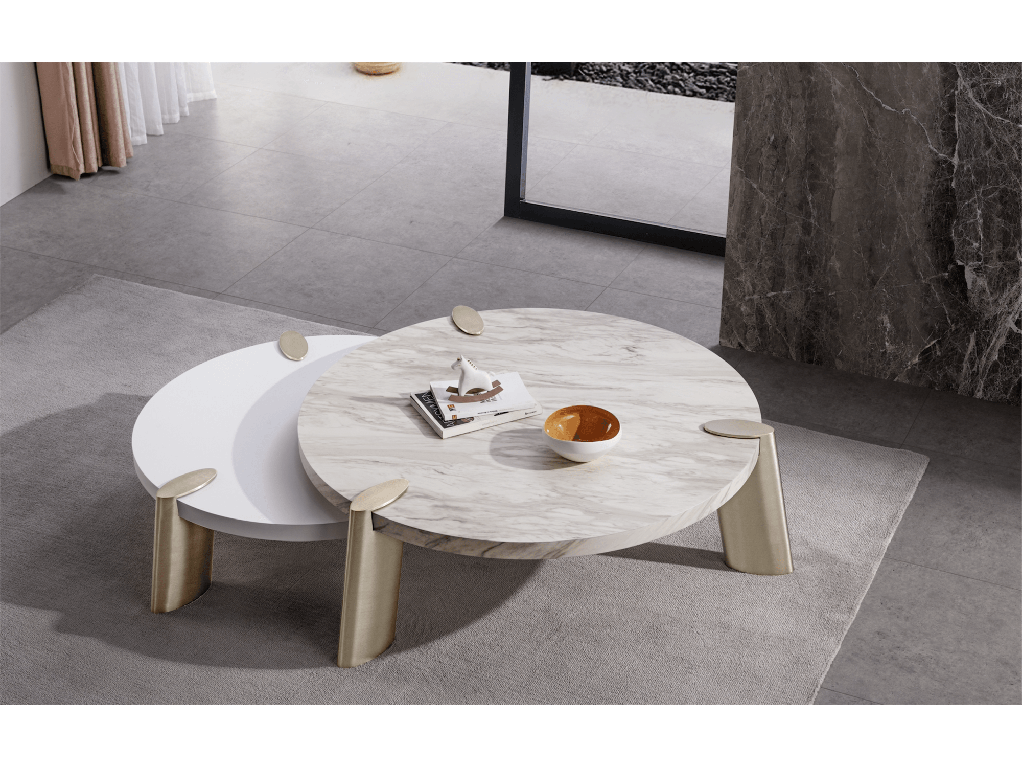 Marek Coffee Table - Euro Living Furniture