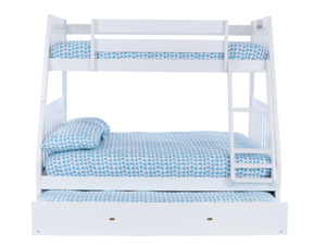 Twin over Full Bunk Bed - Euro Living Furniture