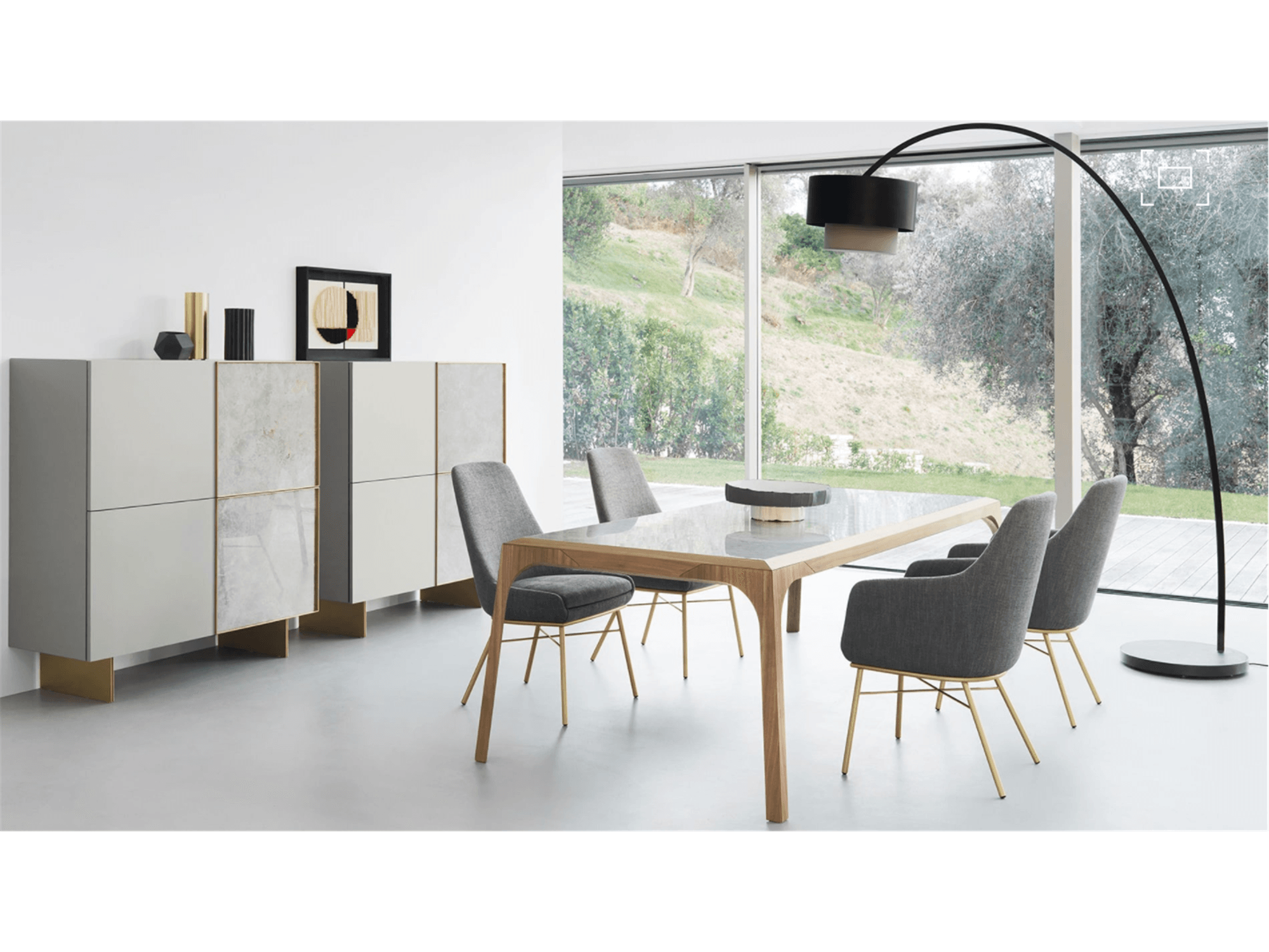 Reene Dining Table - Euro Living Furniture