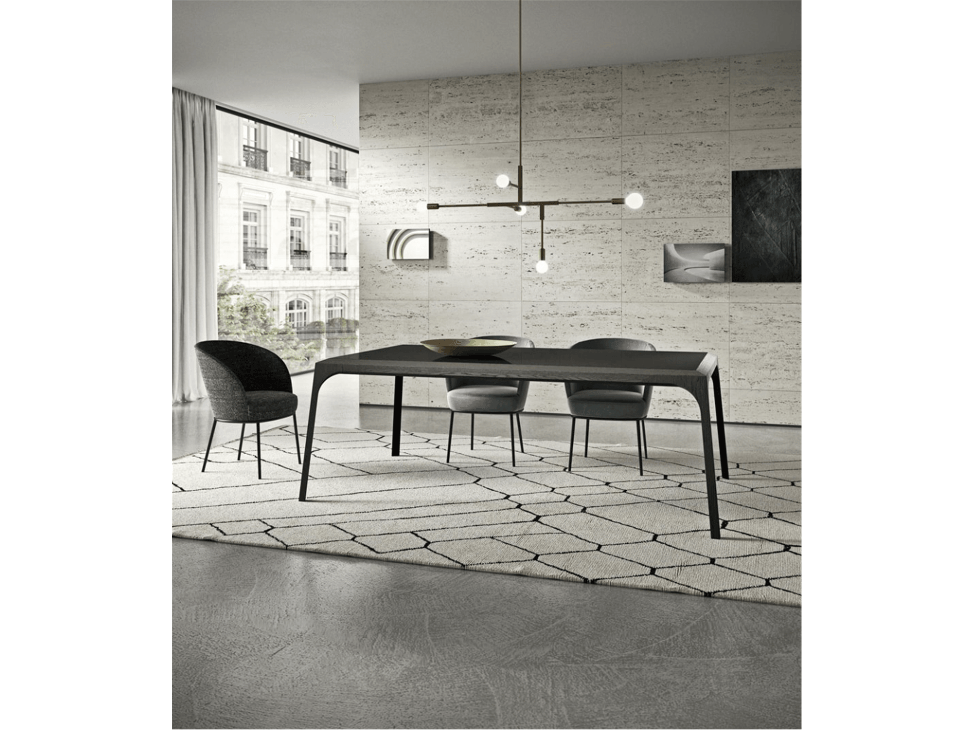 Reene Dining Table - Euro Living Furniture
