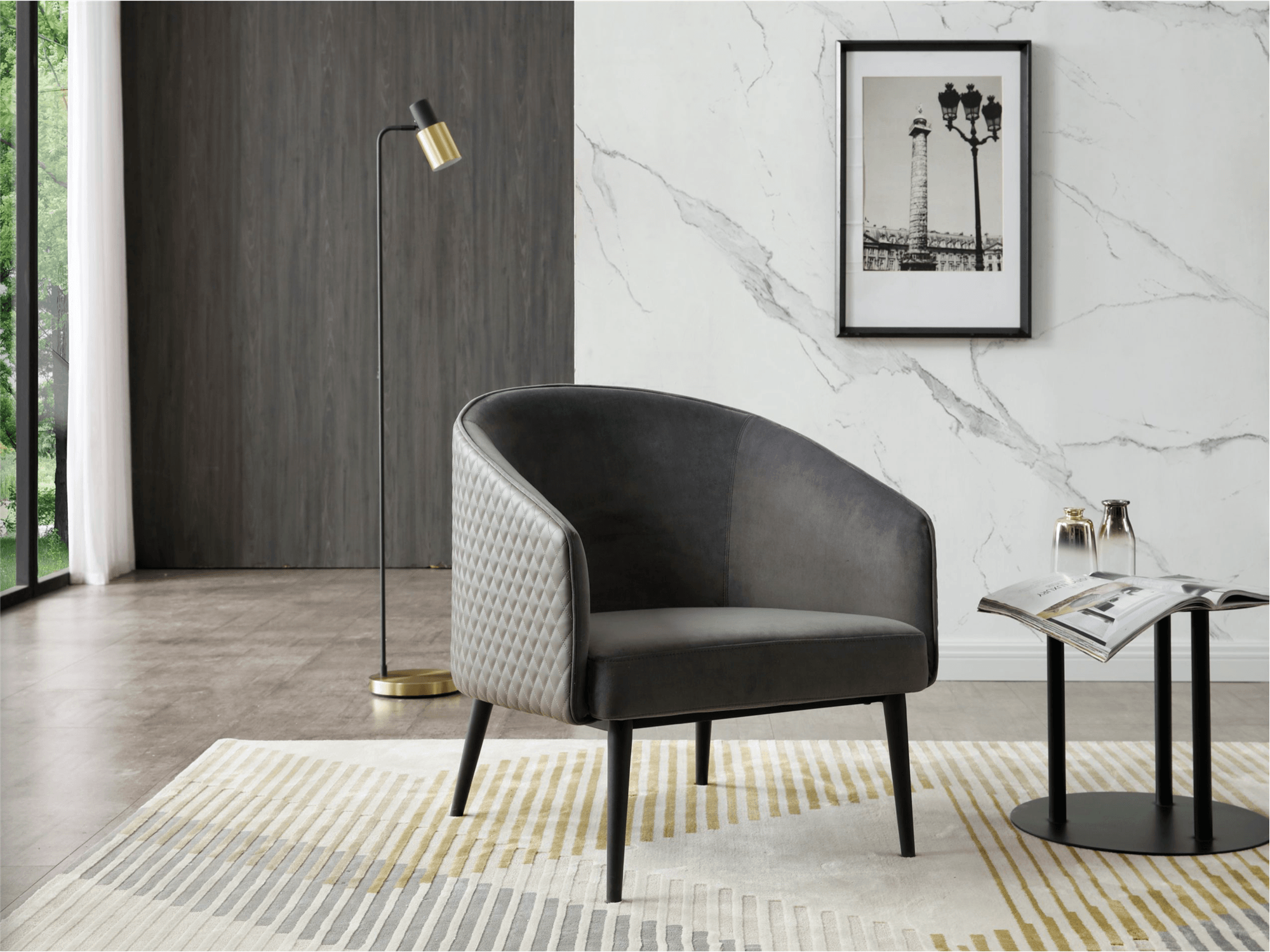 Austin Accent Chair - Euro Living Furniture