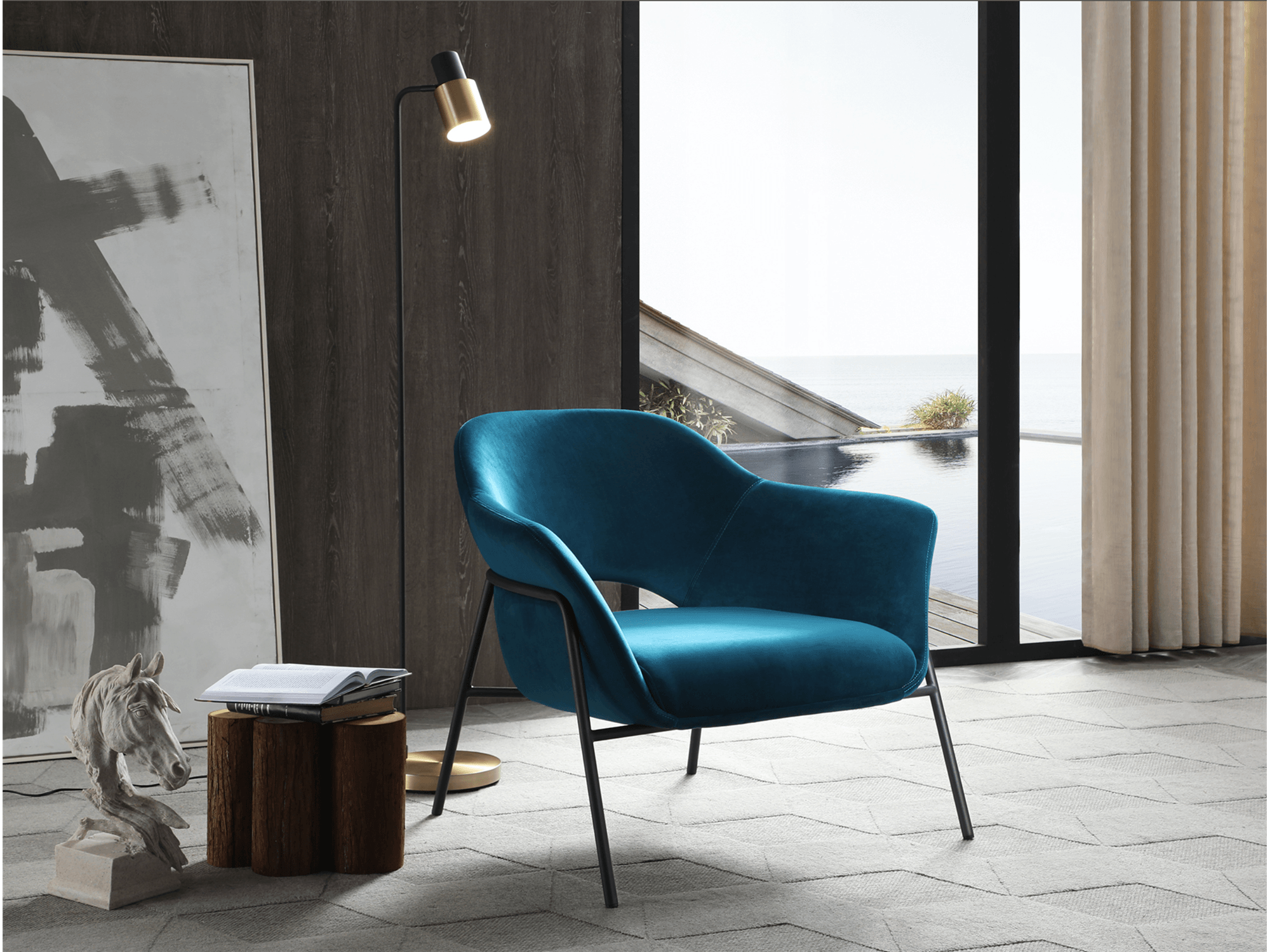 Darla Accent Chair - Euro Living Furniture