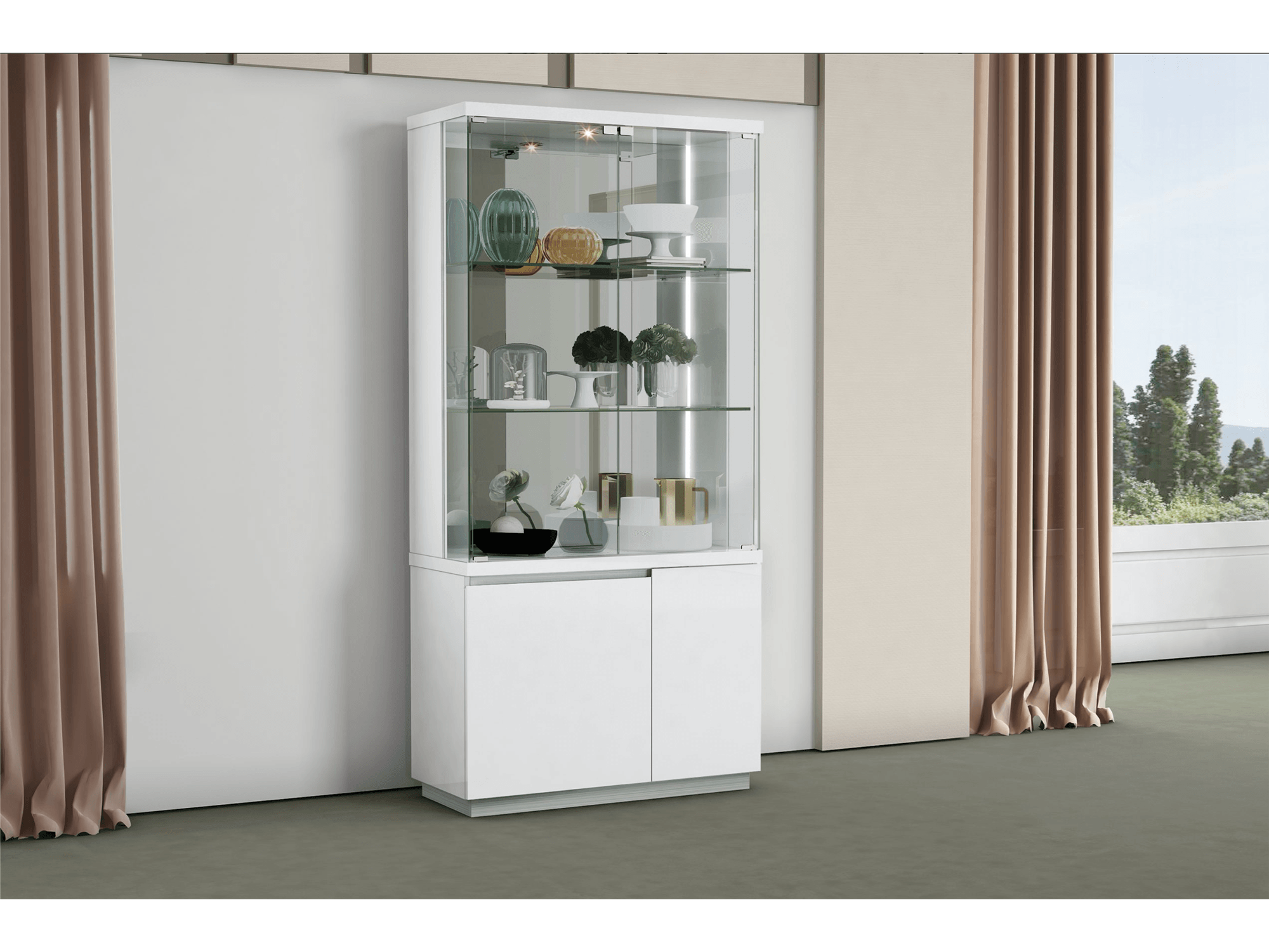 Cam Vitrine - Euro Living Furniture