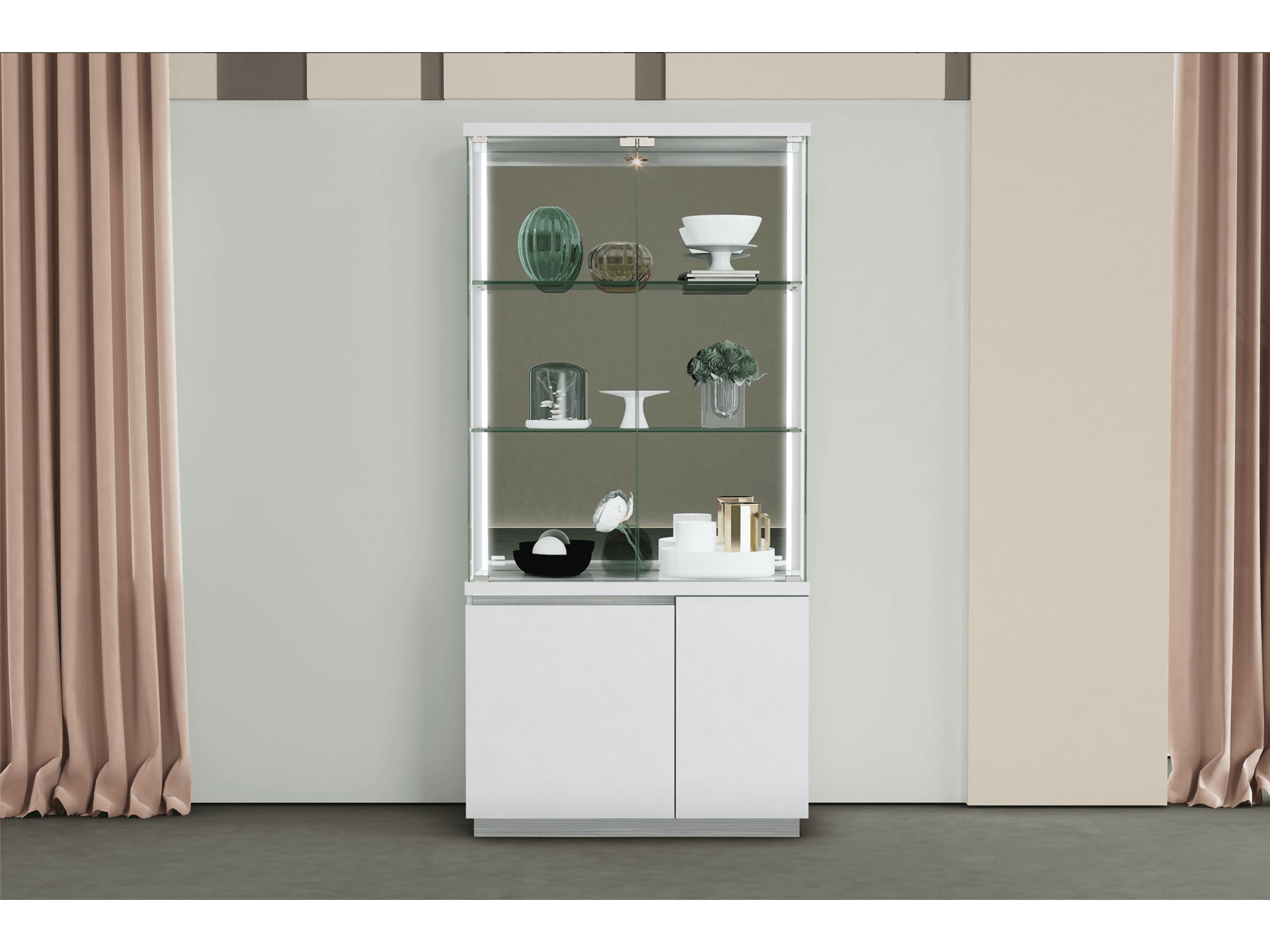 Cam Vitrine - Euro Living Furniture