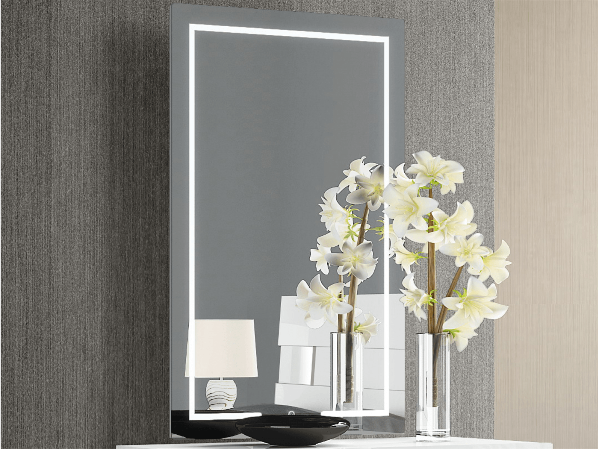 Rhett Mirror - Euro Living Furniture