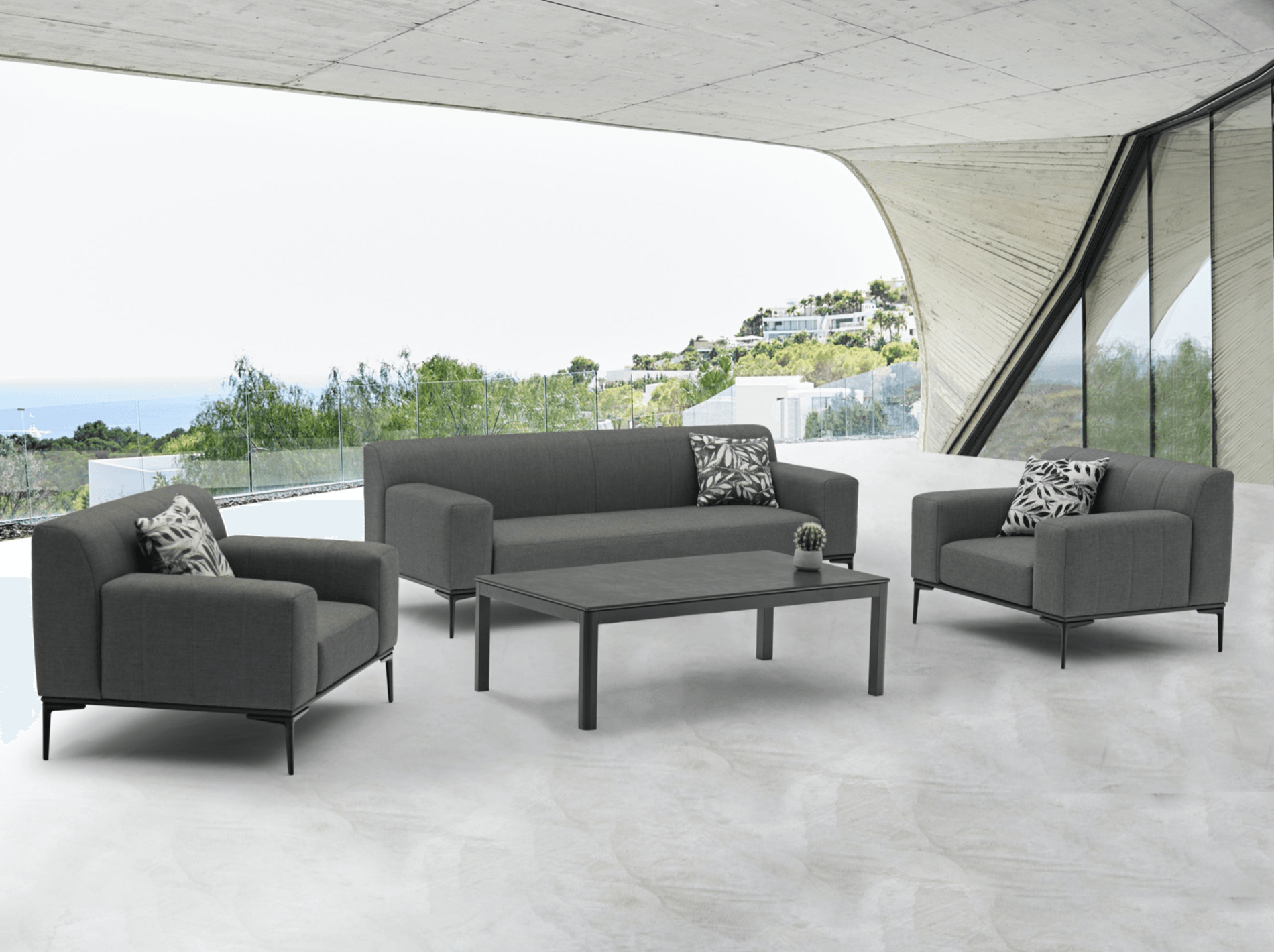 Ashlyn Outdoor Set - Euro Living Furniture