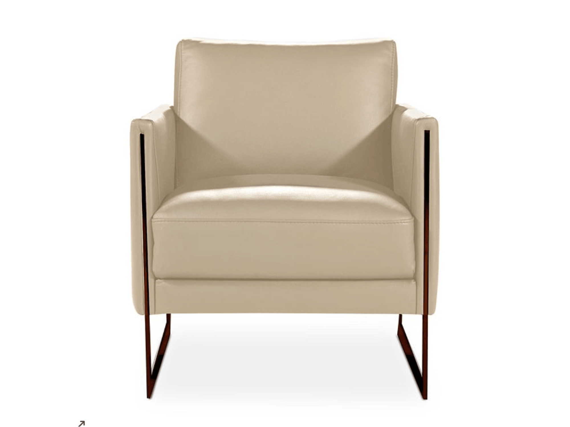 Coco Leather Chair - Euro Living Furniture