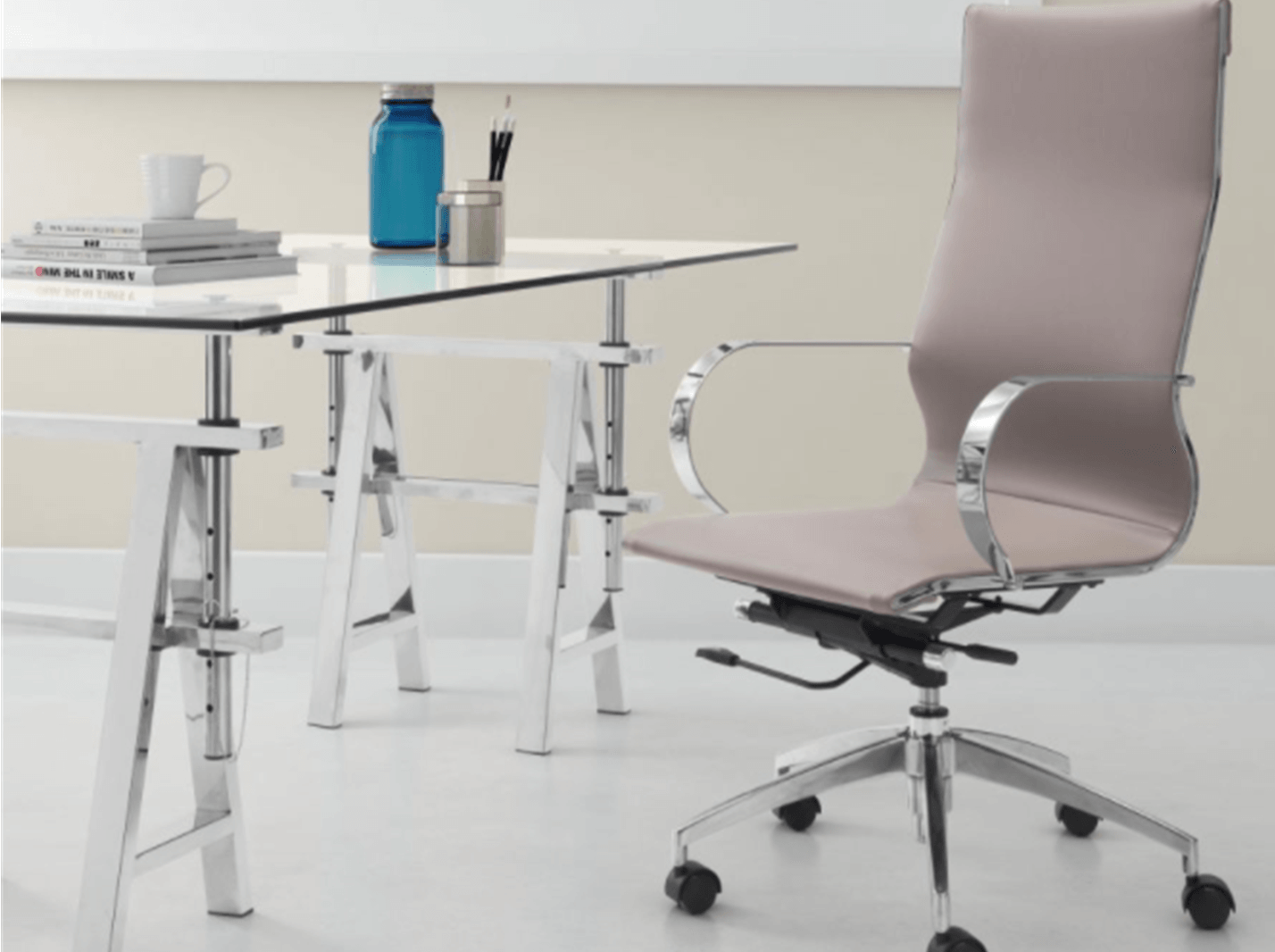 Louie Office Chair - Euro Living Furniture