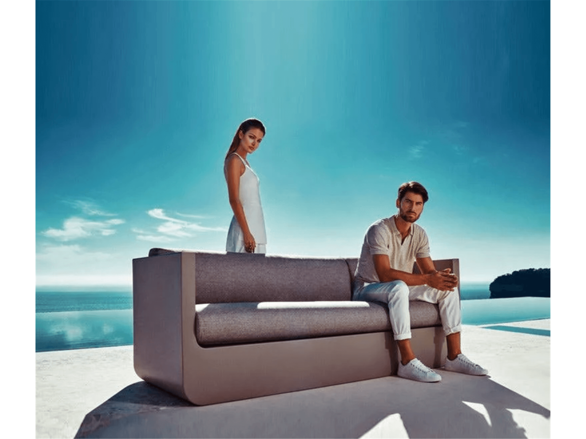 Ulm Outdoor Sofa By Vondom - Euro Living Furniture
