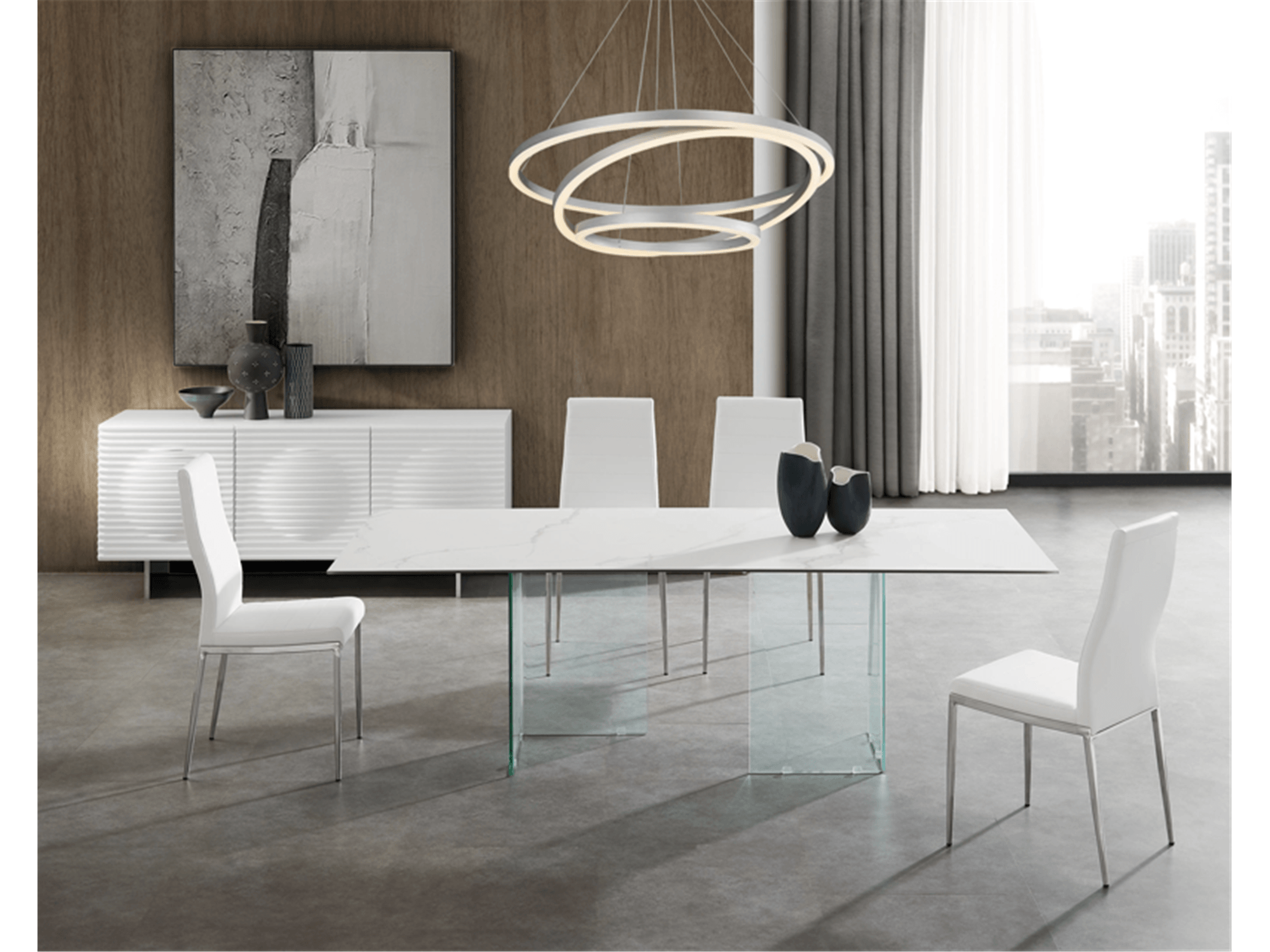 Agnella Dining Table - Euro Living Furniture