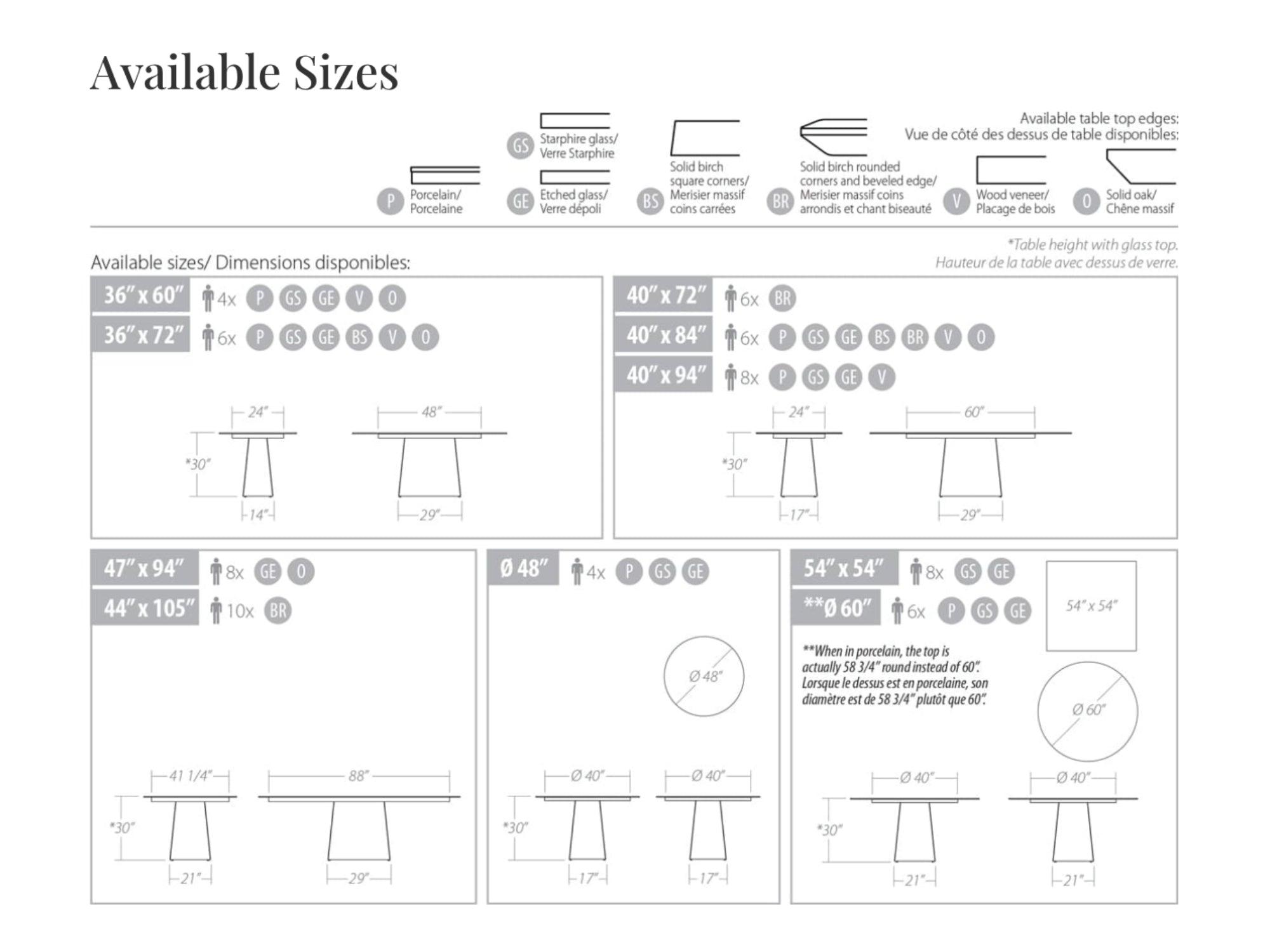 Sculpture Rectangular Base ONLY****White - Euro Living Furniture