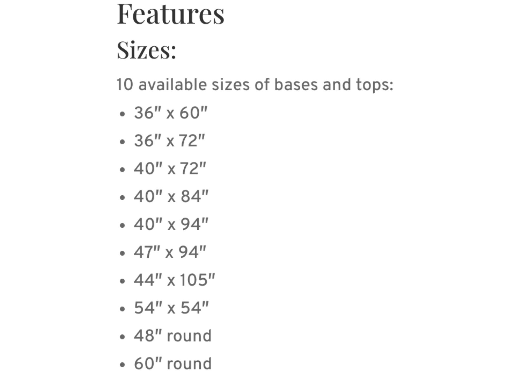 Sculpture Rectangular Base ONLY****White - Euro Living Furniture