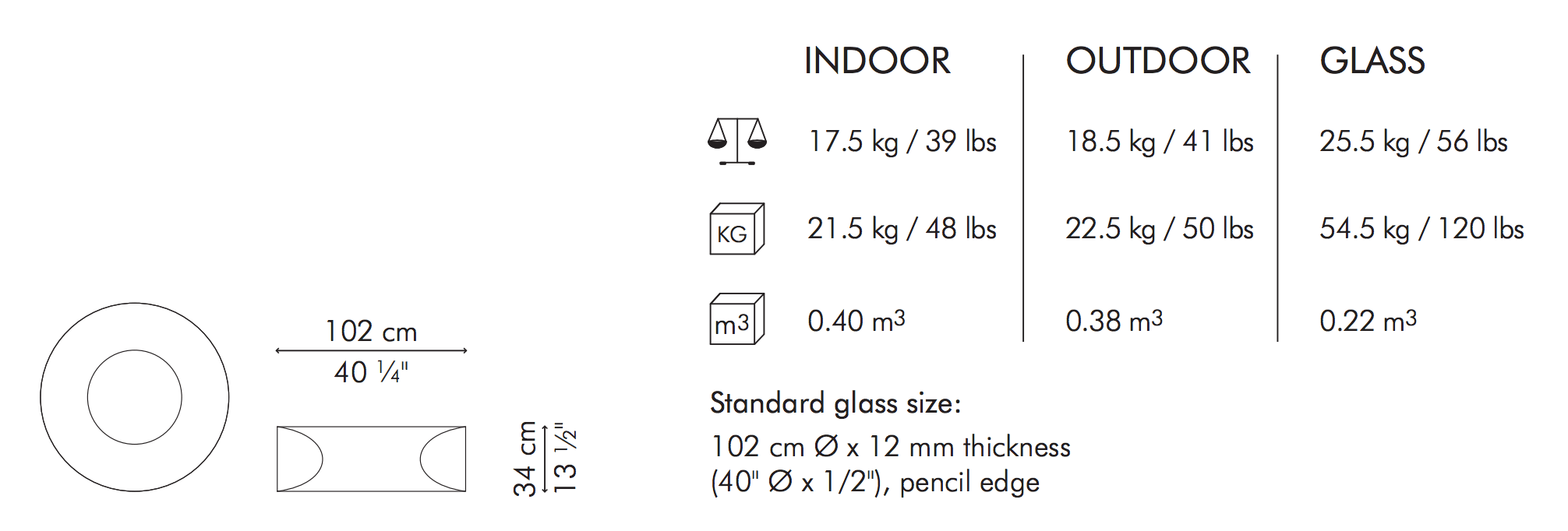 AMAYA COFFEE TABLE - Euro Living Furniture