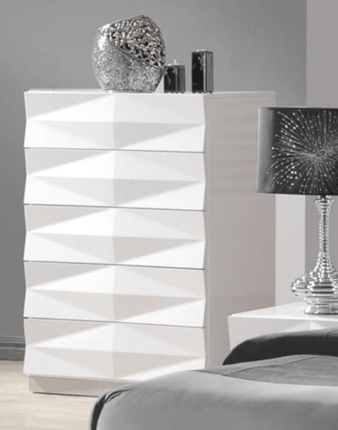 Vera Nightstand - Euro Living Furniture