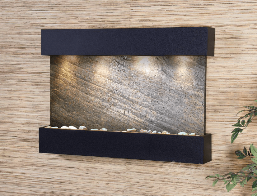 Reflection Waterfall - Black Frame - Euro Living Furniture