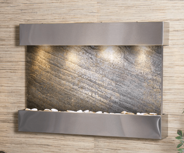 Reflection Waterfall - Stainless Steel Frame - Euro Living Furniture
