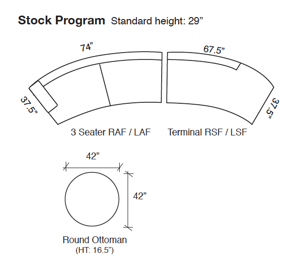 Logan Leather Sofa Sectional - Euro Living Furniture