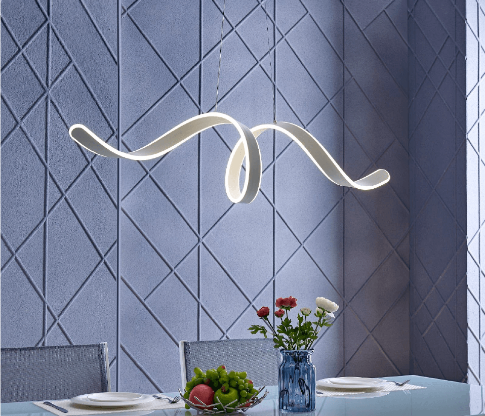 Swirl Wave Pendant - Euro Living Furniture