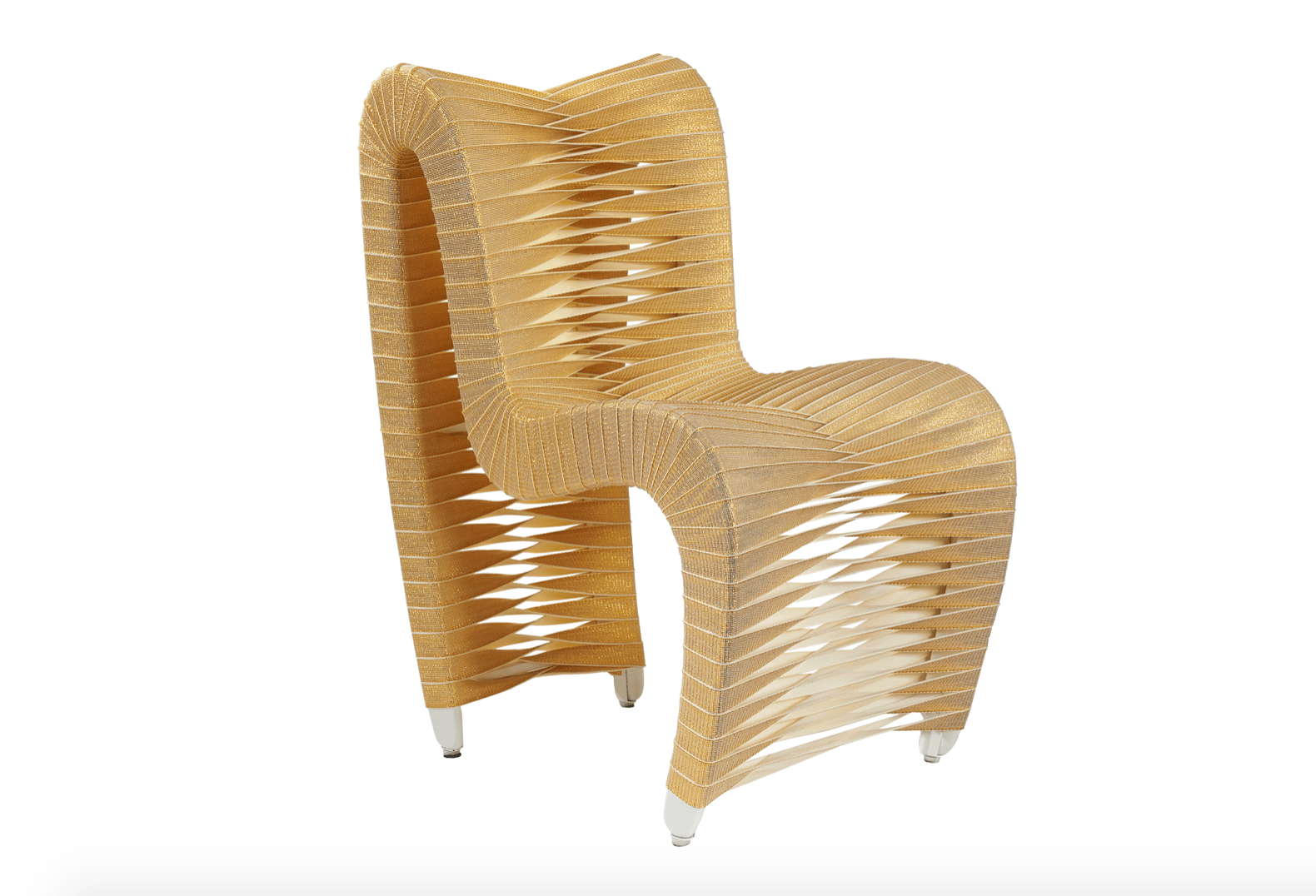 Seat Belt Dining Chair High Back - Euro Living Furniture