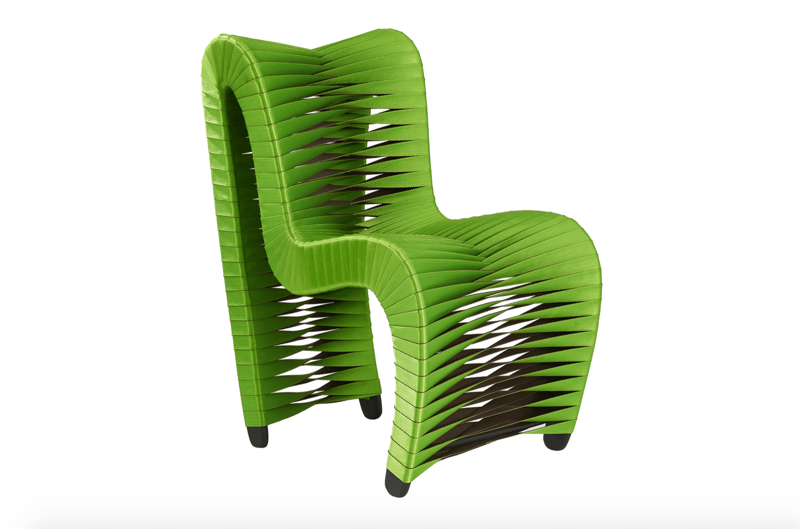 Seat Belt Dining Chair High Back - Euro Living Furniture